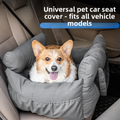 Dog Car Seat Bed | Portable Pet Travel Seat for Small & Large Dogs