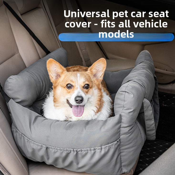 Dog Car Seat Bed | Portable Pet Travel Seat for Small & Large Dogs