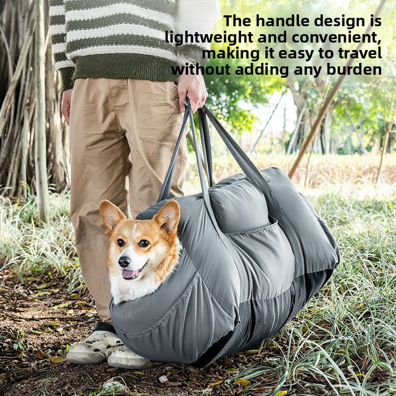 Dog Car Seat Bed | Portable Pet Travel Seat for Small & Large Dogs