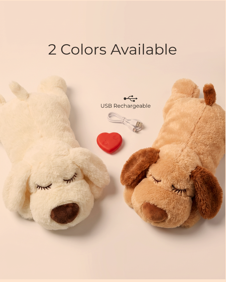 Rechargeable heartbeat dog toy Variations