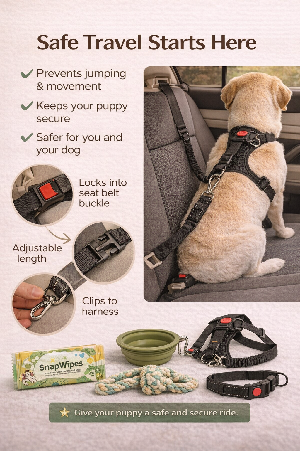 Puppy Travel Kit UK: Help Your Puppy Feel Calm, Safe and Settled From Day One