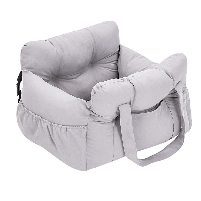 Dog Car Seat Bed | Portable Pet Travel Seat for Small & Large Dogs