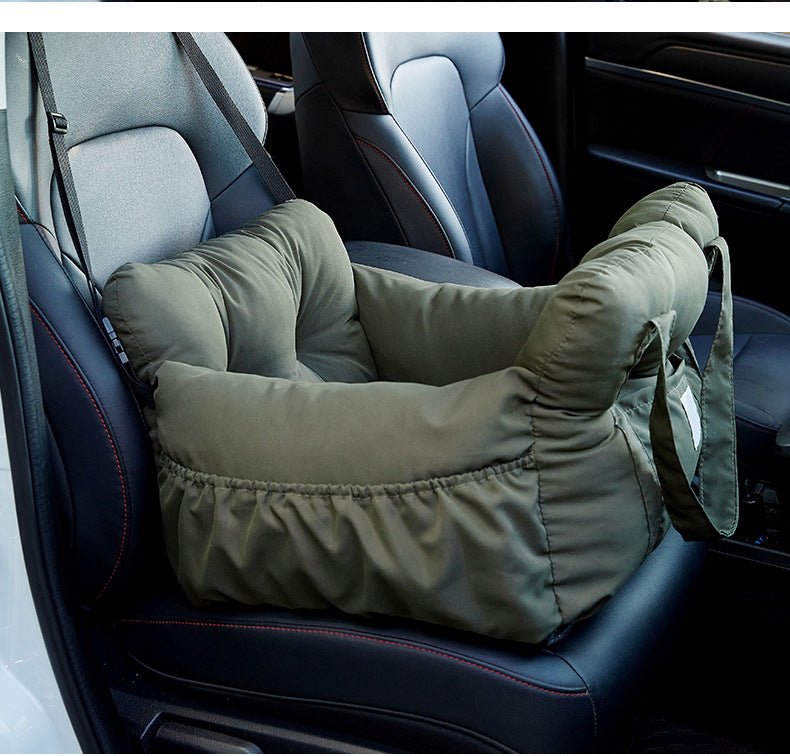Dog Car Seat Bed | Portable Pet Travel Seat for Small & Large Dogs