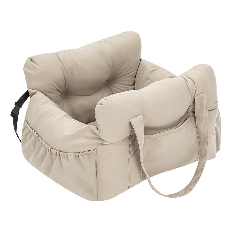 Dog Car Seat Bed | Portable Pet Travel Seat for Small & Large Dogs