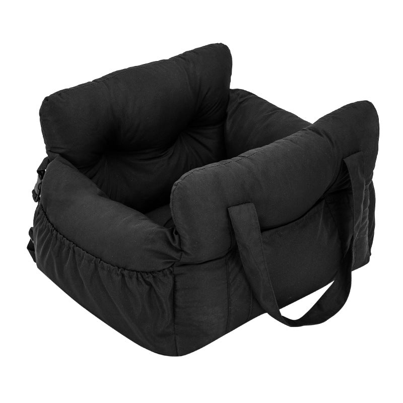Dog Car Seat Bed | Portable Pet Travel Seat for Small & Large Dogs