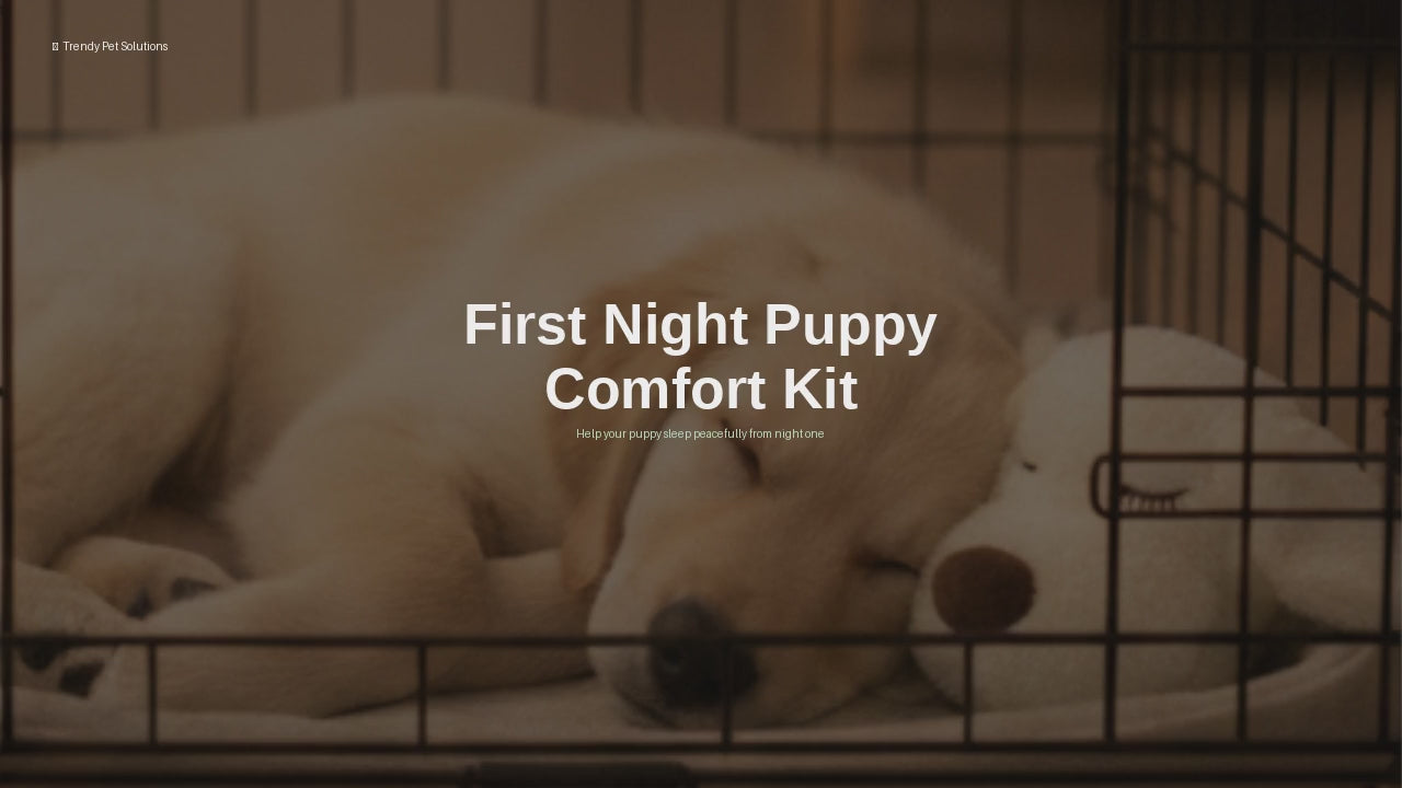 Puppy Comfort Kit | Order Before Collection Day | Trendy Pet