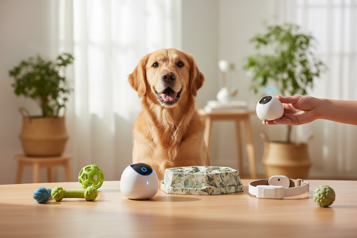 Smart dog training aids